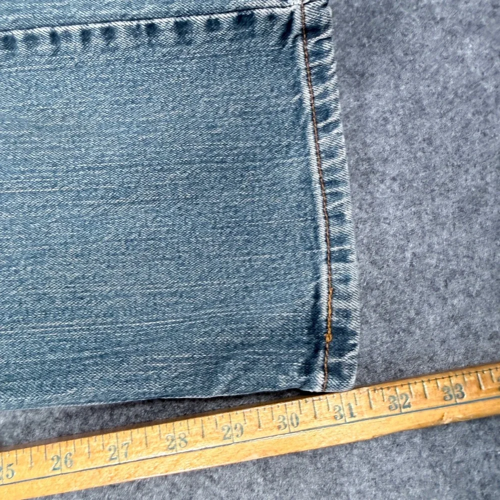 Levis 514 Slim Straight Mens Blue Denim Jeans W38 L32 Medium Wash Y2k 11/05